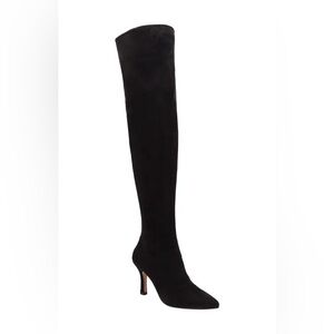 Lisa Vicky Above Over the Knee Boot in Black